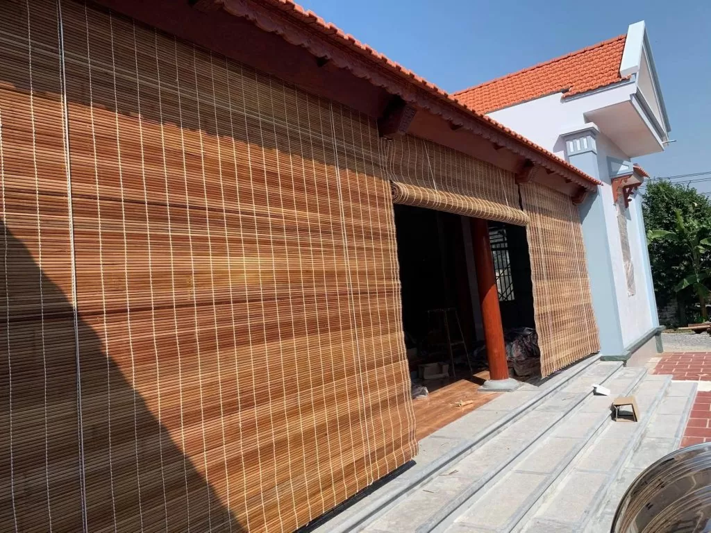 mành trúc che nắng giá tốt